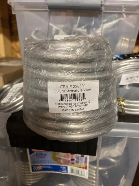 Hilo de armadura de aluminio Jack Richeson de 3/8", 10' artículo 220391