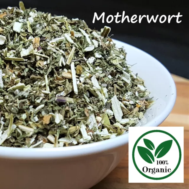 MOTHERWORT CERTIFIED ORGANIC Dried Herb Tea 100% NATURAL Mother Wort FRESH STOCK