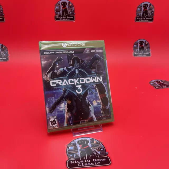 Crackdown 3 - (Microsoft Xbox One) - Brand New Sealed - Open World Solo/Co-op