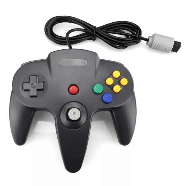 2X Classic Controller Games Gamepad Joystick For Nintendo 64 N64 System 2