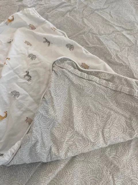 John Lewis Safari Cot Bed Bedding Set