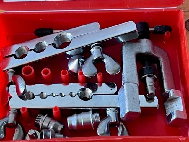 Kit Pagliettatrice E Svasatrice Per Tubi - 10 Pezzi In Valigetta, Per Rame E Ottone - Foto 10