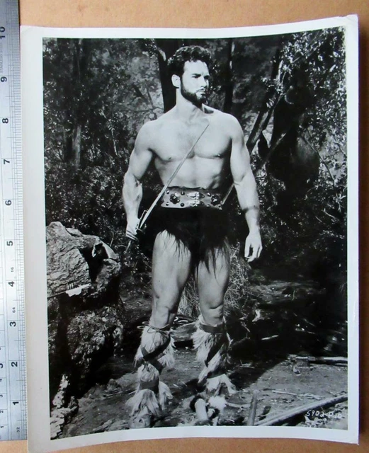 STEVE REEVES Goliath and the Barbarians, film still portrait (file PQ ...