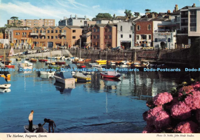 D049678 Devon. Paignton. The Harbour. John Hinde. D. Noble