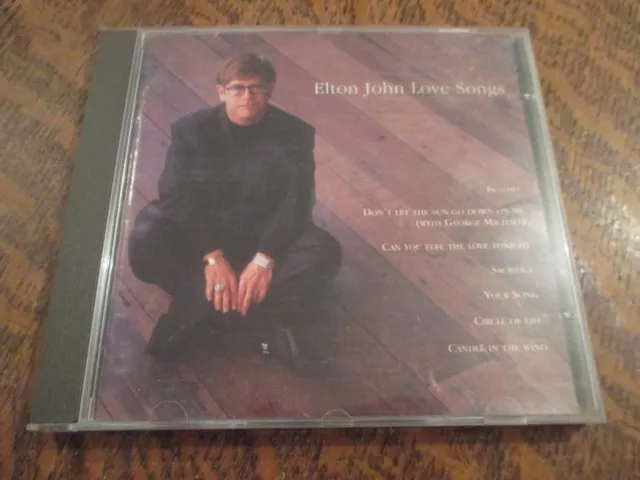 cd album ELTON JOHN love songs