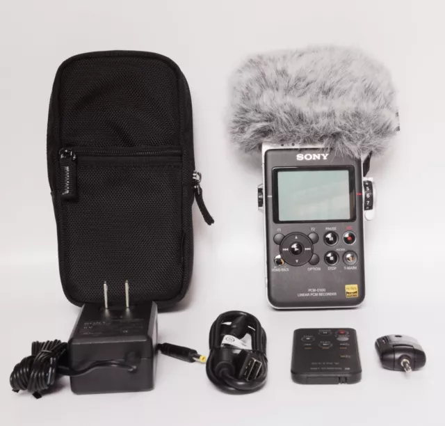 Sony PCM-D100 High Resolution Portable Stereo Recorder