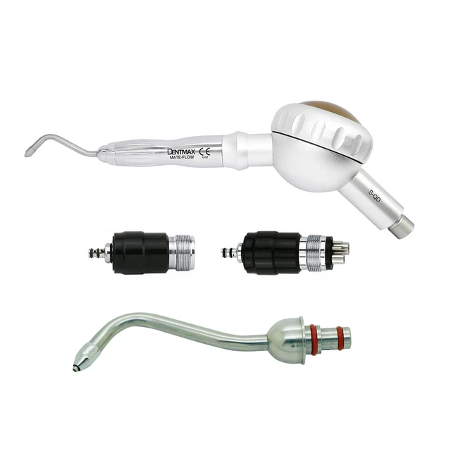 DENTMAX S-QD Dental Air Polisher Prophy Handpiece Coupler Coupling/Nozzle Tips