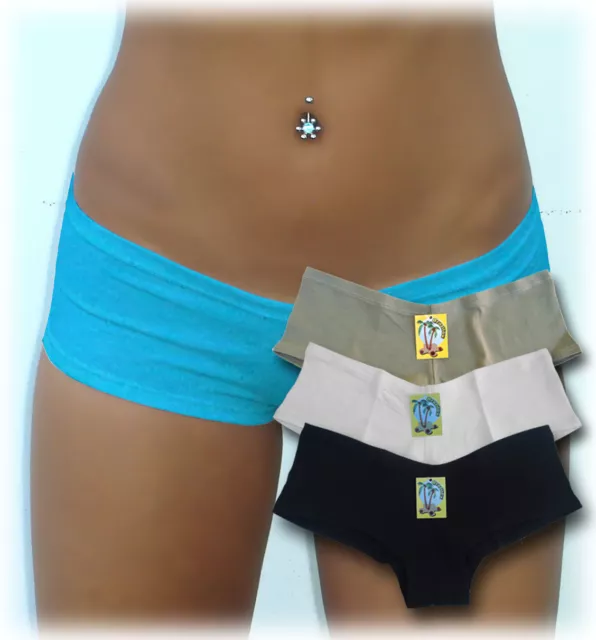 3 SEXY COTTON low rise boyshorts panties underwear MEDIUM - FREE SHIPPING  TO USA £13.68 - PicClick UK