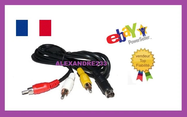 Sega Mega Drive 1 & Sega Master System 1 Kabel Cable
