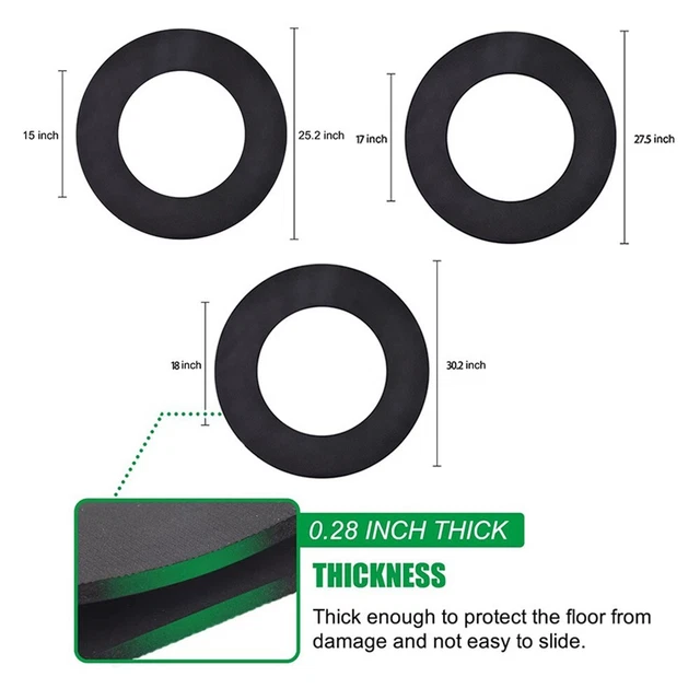 Non-slip Rubber Furniture Mats For Recliner Chairs, Furniture Gripper Protectors