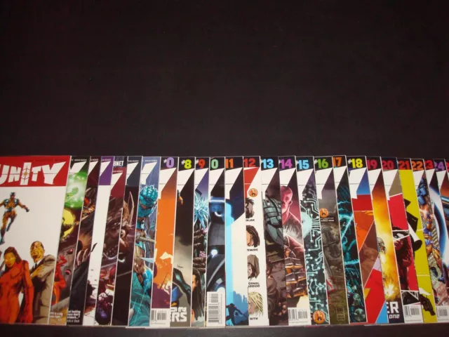 Unity 1-25 #0 Complete Comic Lot Run Set Matt Kindt Valiant Collection 2