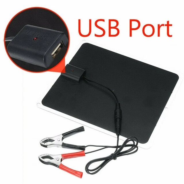 PLS Car Boat Yacht Solar Panel Trickle Battery Charger Power Supply Outdoor 12V