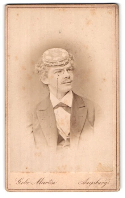 Fotografie Gebr. Martin, Augsburg, Bahnhofstr., Portrait Student Rupert Obermül