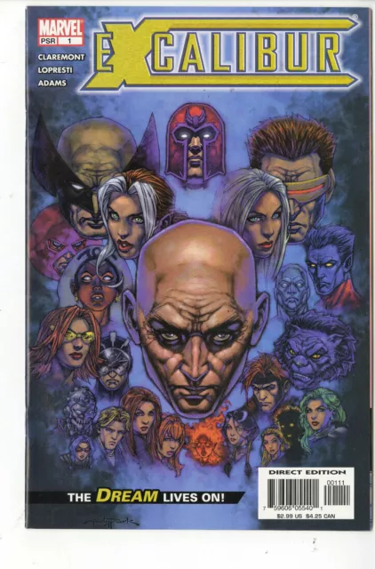 Marvel Comics Excalibur #1 "The Dream Lives On" (Jul. 2004)