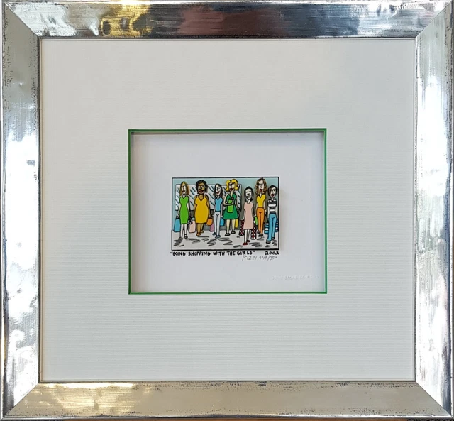 JAMES RIZZI: ORIGINAL 3D „SOMETHING FISHY GOING ON“, handsigniert