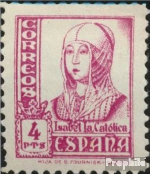 Espagne 779 oblitéré 1937 isabella