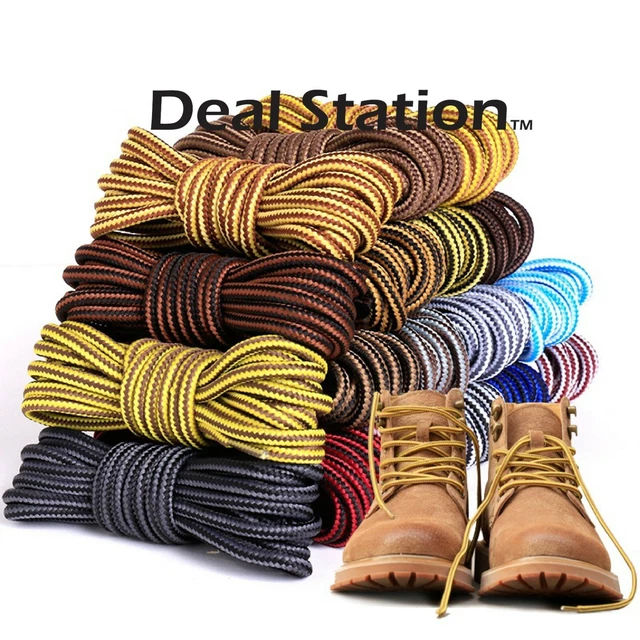 Shoe Laces Round Hiking Walking Shoelaces Work Strong Trainers Boots Quality