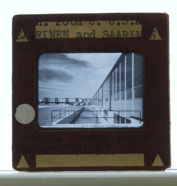 Eero Saarinen 35mm Esco Slide Photograph Warren Michigan General Motors