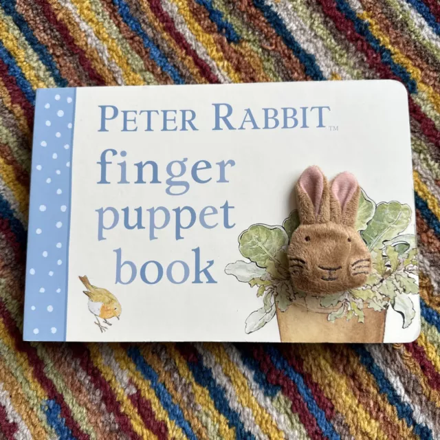 Peter Kaninchen Fingerpuppe Brett Buch Lesen 123 Zählen Beatrix Potter Jemima