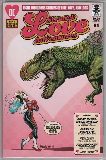 Strange Love Adventures #1 Paquette & Fairbairn Harley Quinn A Cover