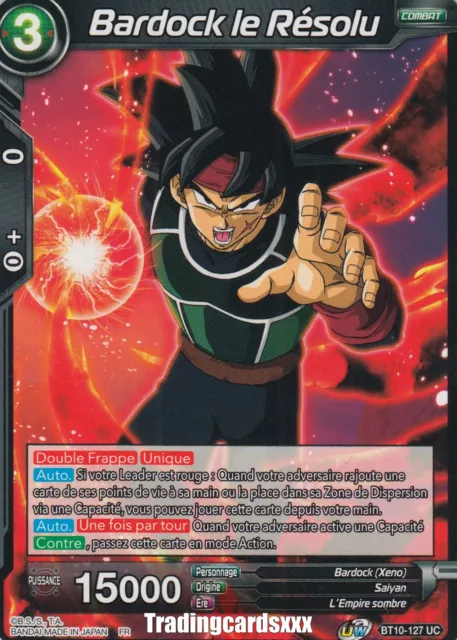 ♦Dragon Ball Super♦ Bardock le Résolu : BT10-127 UC