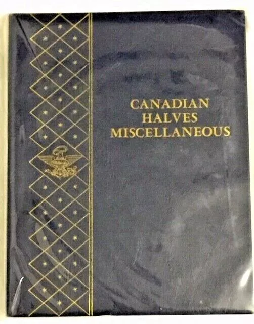 Whitman  Canadian Halves Miscellaneous  Album  #9510 - New