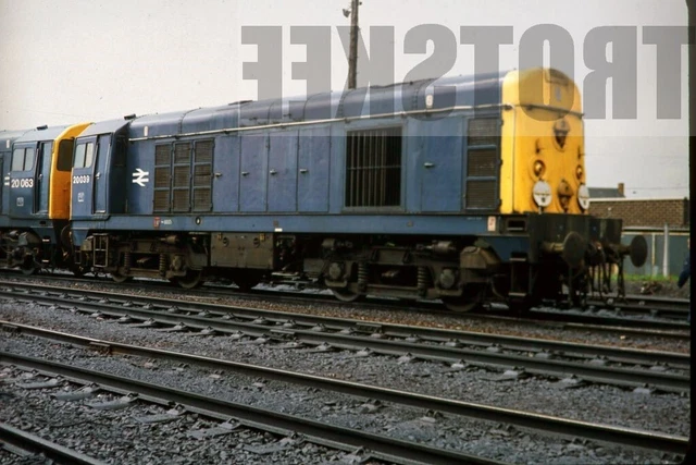 35MM SLIDE BR British Railways Diesel Loco Class 20 20039 C1982 