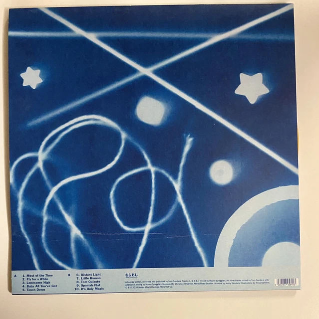 Tom Sanders - Only Magic: 12” Orange Signed Autographed  Teleman 3