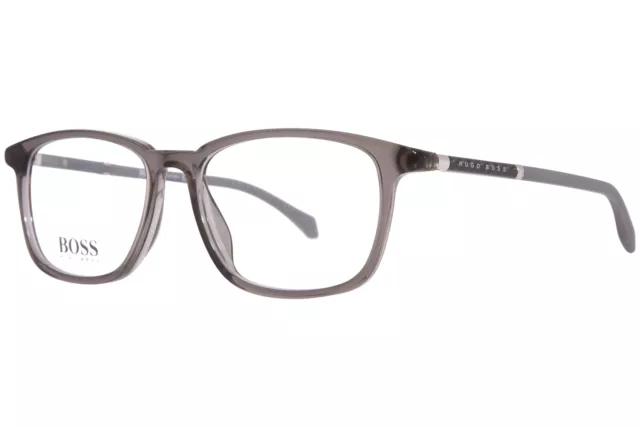 HUGO BOSS 1133 0KB7 Eyeglasses Frame Men's Grey Full Rim Rectangle ...