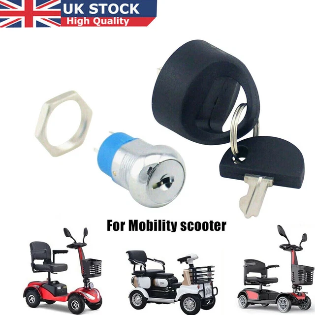 REPLACEMENT MOBILITY SCOOTER Spare Start on/off Ignition switch &2 Keys