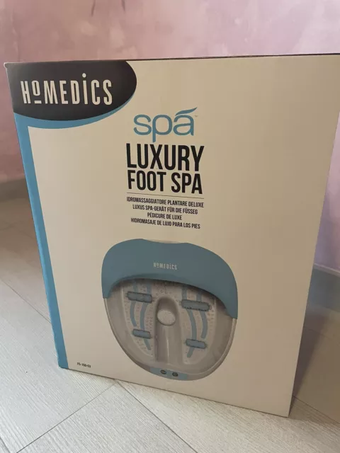 Homedics Luxury Foot Spa FS-150-EU Massaggiatore Plantare Idromassaggiatore