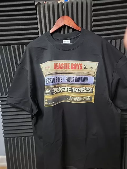 Beastie Boys Cassette Tape Stack T Shirt On Shaka Heavyweight 2