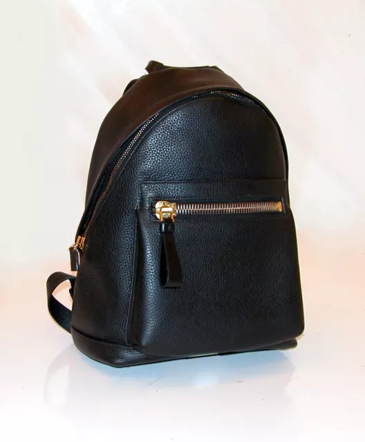 TOM FORD Buckley Men's 16" Full-Grain Pebbled Leather Backpack 🎒 Ret: $3,290