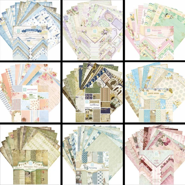 Carta per origami, carta colorata Vrandu, carta quadrata, per decorazione e artigianato artigianale (20 colori, 15 x 15 cm
