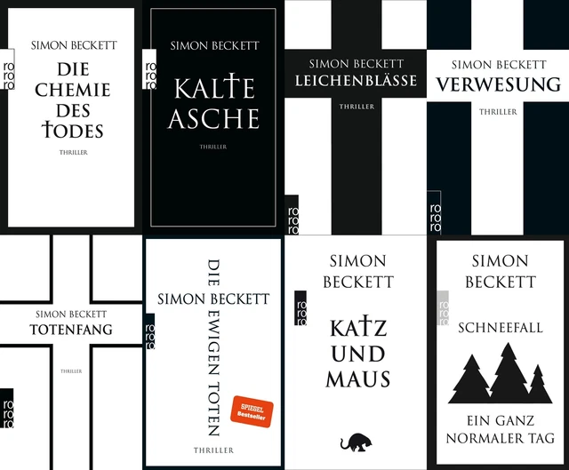 SIMON BECKETT / Die David Hunter Serie von Simon Beckett in 8 Bänden + 1 exk EUR 109,00 SIMON BECKETT / Die David Hunter Serie von Simon Beckett in 8 Bänden + 1 exk EUR 109,00