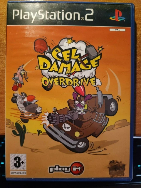 CEL DAMAGE OVERDRIVE PS2 Playstation 2 Ottime condizioni PAL ITALIANO