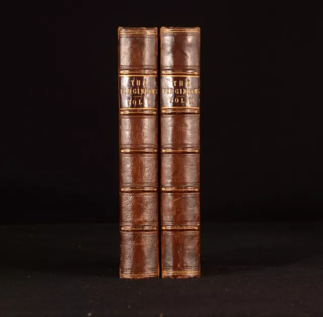 1858-59 2vols The Virginians William Makepeace Thackeray First Edition First Iss