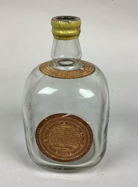 Kings Ransom Scotch Whisky Bottle Round The World William Whiteley Leith