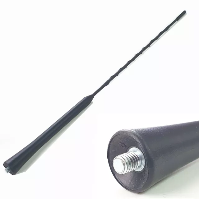 Dachantenne Antenne Antennenstab Stab 40cm M5 Gewinde für VW Audi Seat Skoda