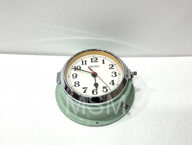 Seiko MC-005 (MC-130) Sekundär Sklave Uhr Schiff`S Original Vintage Marine]