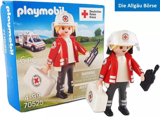 Playmobil 70525 DRK Sanitäter Notarzt Sonderfigur Sonderedition Neu OVP