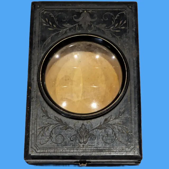 Antique graphoscope steréoscope monocle Napoléon III photo