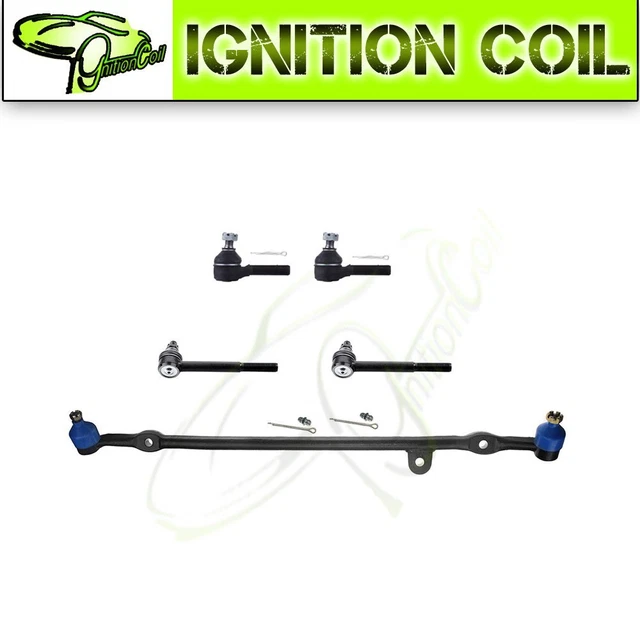 Fits 1984-1995 Toyota Pickup RWD Suspension Kit 5 set Tie Rod Ends Center Link