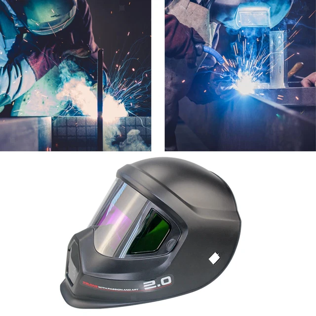 Maschera per Saldatore a Casco per Saldatura Ad Energia Solare, Gamma di