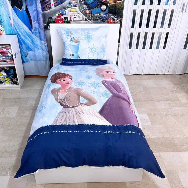 DISNEY FROZEN SET 2pezzi Lit Simple Housse de Couette 160x200cm