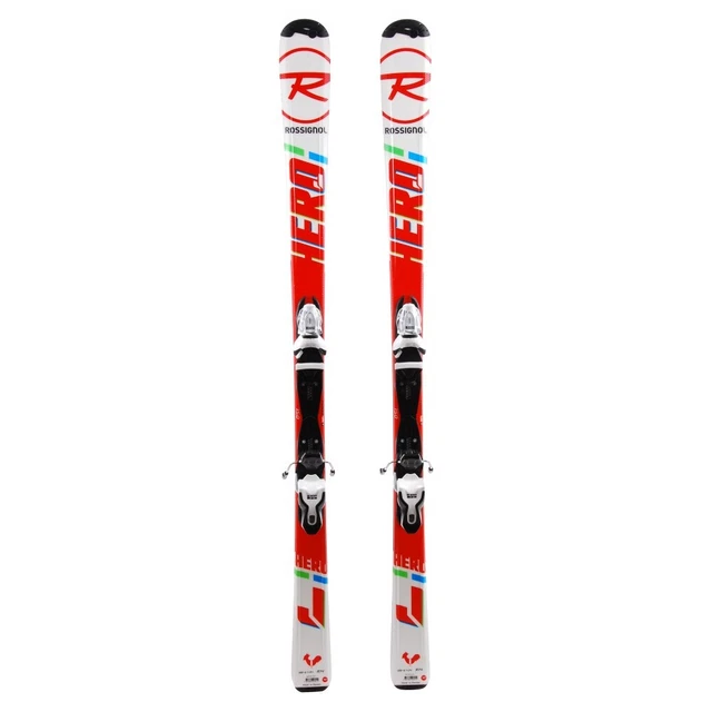 Gebrauchte Ski Junior Rossignol Hero Jr + Bindungen - Qualität A - 150 cm