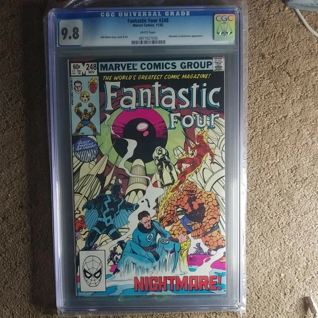 FANTASTIC FOUR #248 1982 1st app of Kristoff,  adopted son of Dr. Doom! CGC 9.8