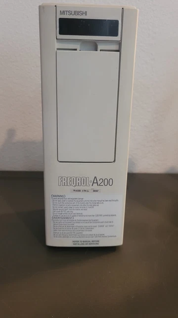 MITSUBISHI FR-A220E-3.7K-UL FREQROL A200 Inverter $750.00 - PicClick