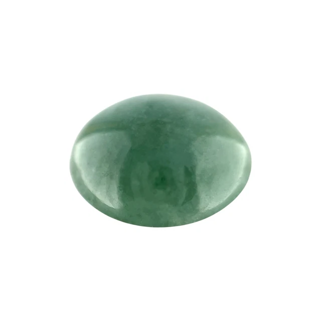 ENORME CABOCHON OVALE CERTIFICATO IGI NATURALE giadeite verde giada 'A' grado