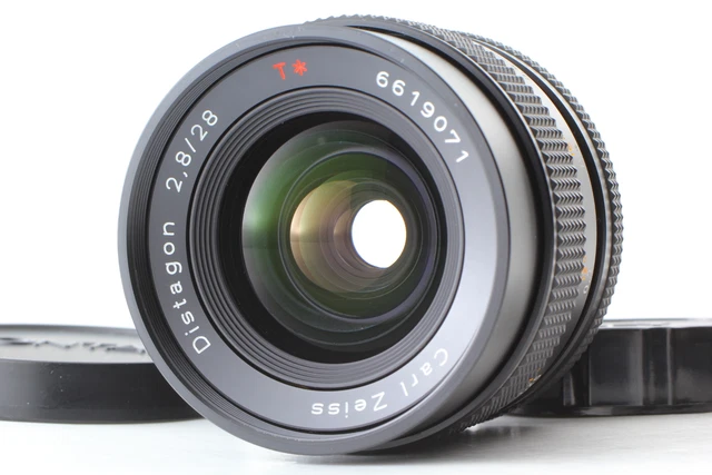 [N MINT] Contax Carl Zeiss Distagon T* 28mm f/2.8 AEJ MF Lens C/Y Mount JAPAN